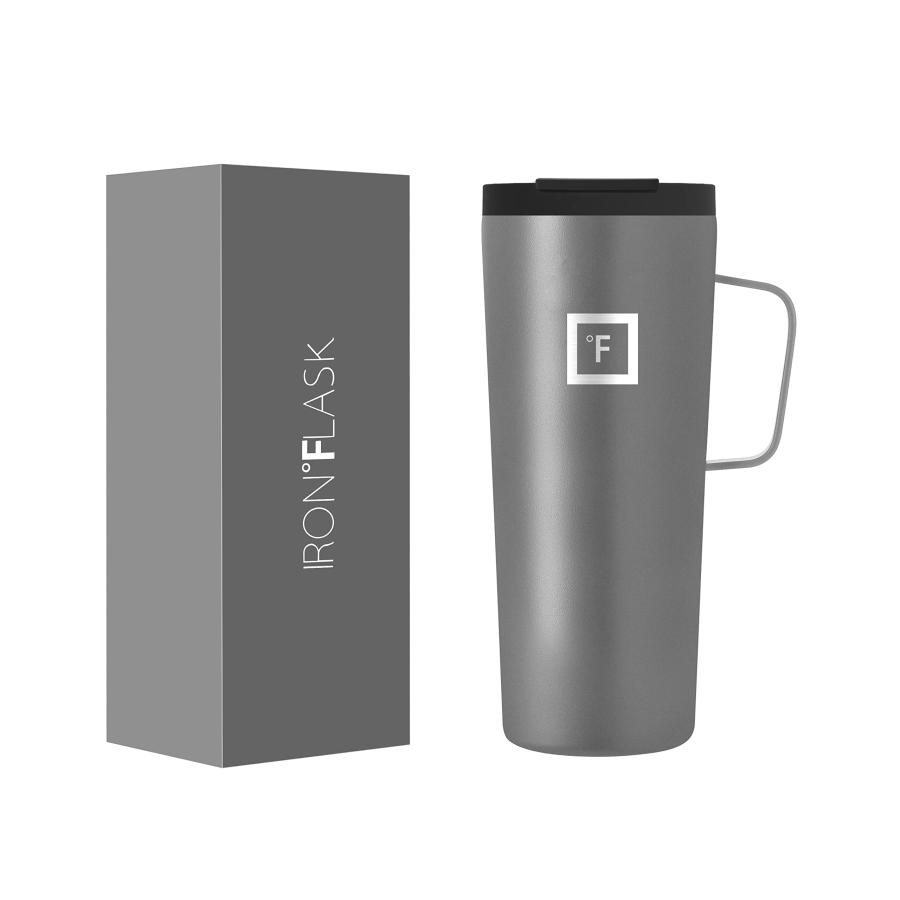 IRON °FLASK Grip Taza de caf〓 de 2 a 24 onzas, a prueba de fugas