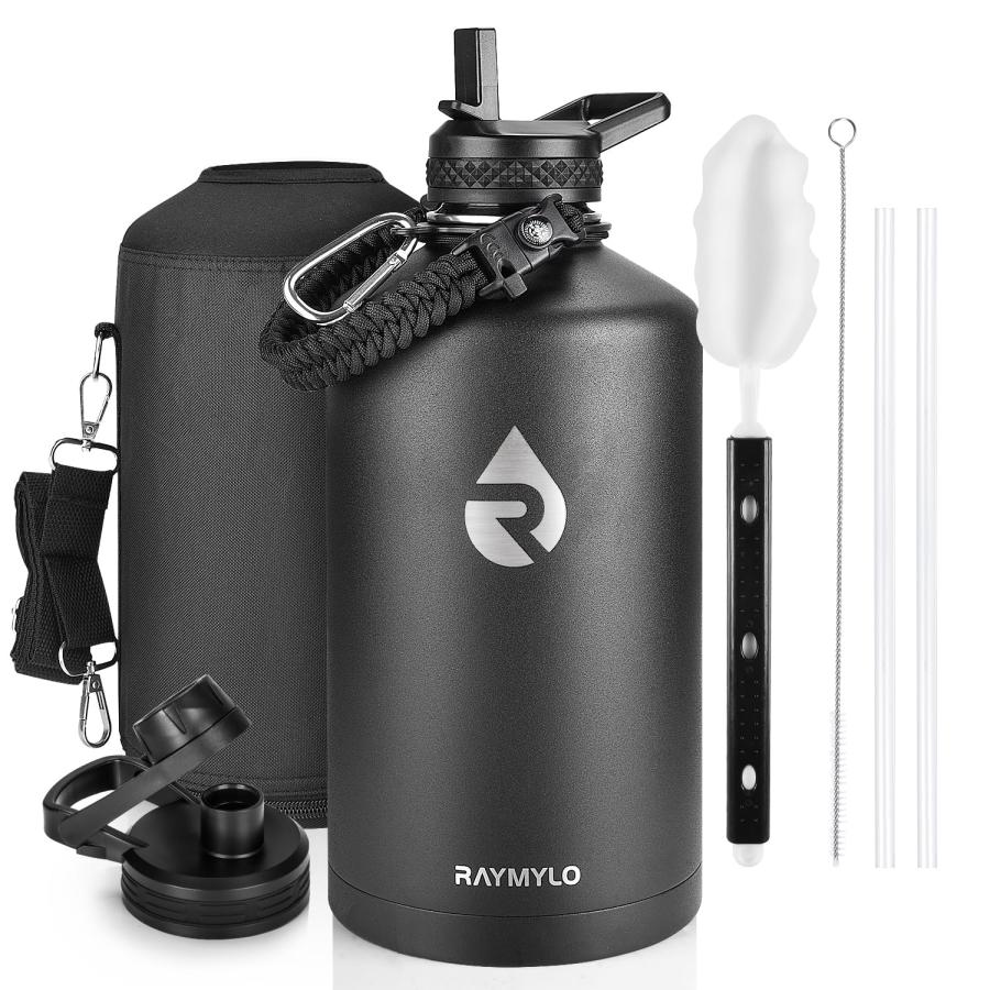 RAYMYLO One Gallon Water Bottle Insulated, Triple Walled Vacuum