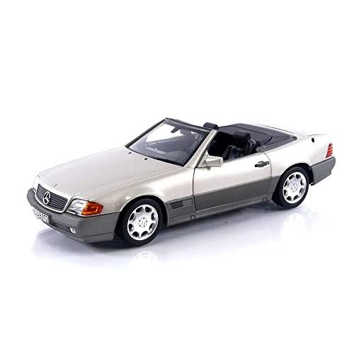 未使用　ノレブ 1/18 メルセデスベンツ 500SL 1989スモークシルバー Amazon.co.jp: ノレブ 1/18 メルセデスベンツ 500 SL 1989 メタリック