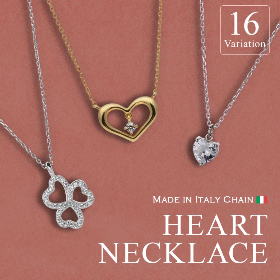 k18 ハートネックレス　ジルコニア ネックレス レディース ハート ジルコニア K18 ゴールド
