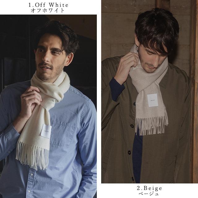 matti totti（マッティトッティ） カシミヤ マフラー 100% 大判 メンズ