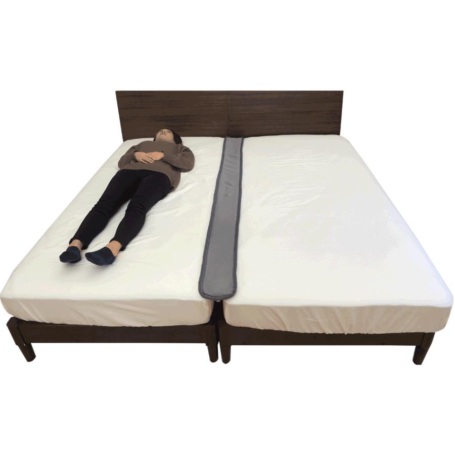 すきまパッド スキマパッド 隙間パッド ベッド マットレス用 ニット生地 ベッドパッド マットレス 連結 1年保証 0001sp004