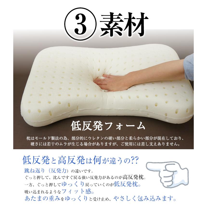 ベッドアンドマットレス 枕 まくら 低反発 フォーム 横向き 通気性 低反発枕 まくら 新技術採用 ムーン デイリーコレクション ...