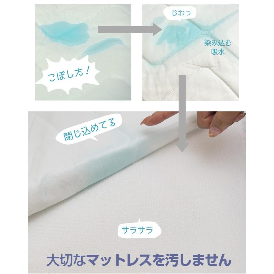 防水 ベッドパッド スペイン直輸入 ダブル おねしょパッド  ALTA-PU｜mattress｜04