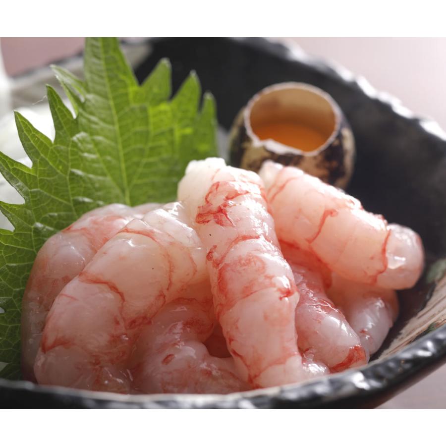 甘エビ・無頭（冷凍）約150g入（浜坂産）（あまえび、アマエビ、甘