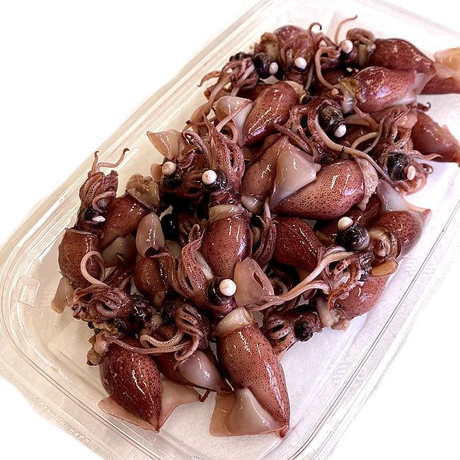 茹でほたるいか（冷凍）約120g（兵庫県浜坂産）酸化防止剤未使用