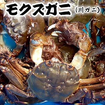 訳あり・天然モクズガニ（ボイル冷凍）オス・メス混ざり 約750g