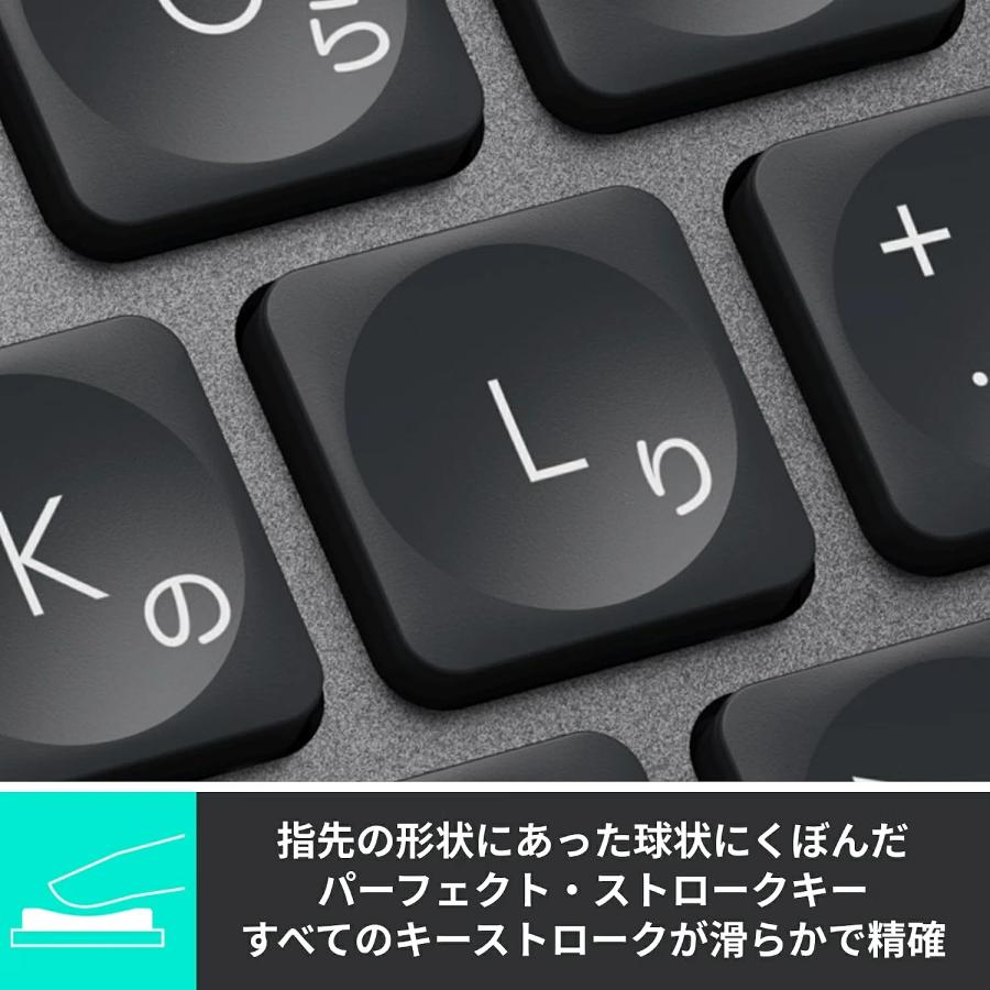 ロジクール MX KEYS mini KX700GRd 日本語配列 キーボード
