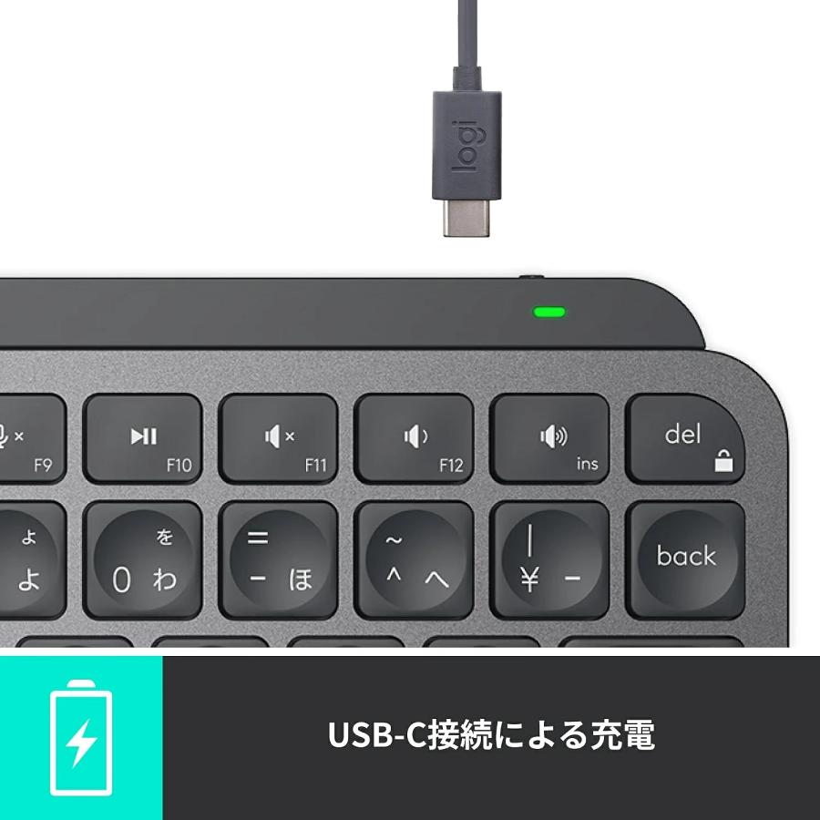ロジクール MX KEYS mini KX700GRd 日本語配列 キーボード