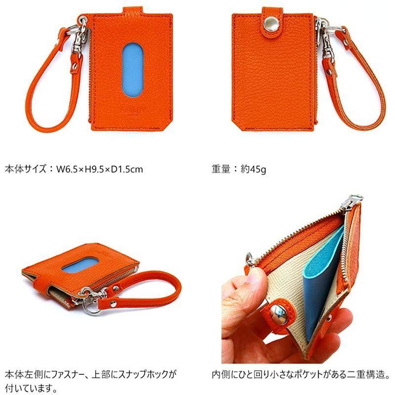 アジリティアッファ Agility Affa パスウォレット パスケース 財布 一体 ミニ財布 ボタン レディースファッション マツタケストアー2号店 マツタケストアー2号店のアジリティアッファ Agility 財布 定期入れ L字ファスナー 高質で安価