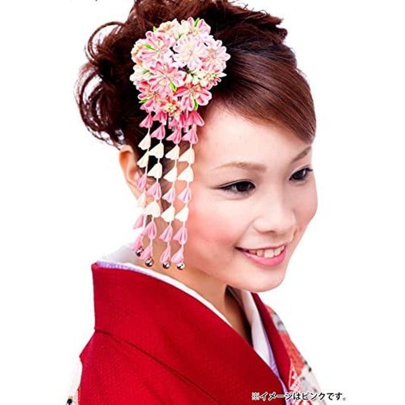 高速配送 髪飾り つまみ細工 赤 髪型 簪 和装 着物 浴衣 卒業式 振袖 成人式 梅かんざし 菊 レッド かんざし 髪飾り Www 11thspace Com