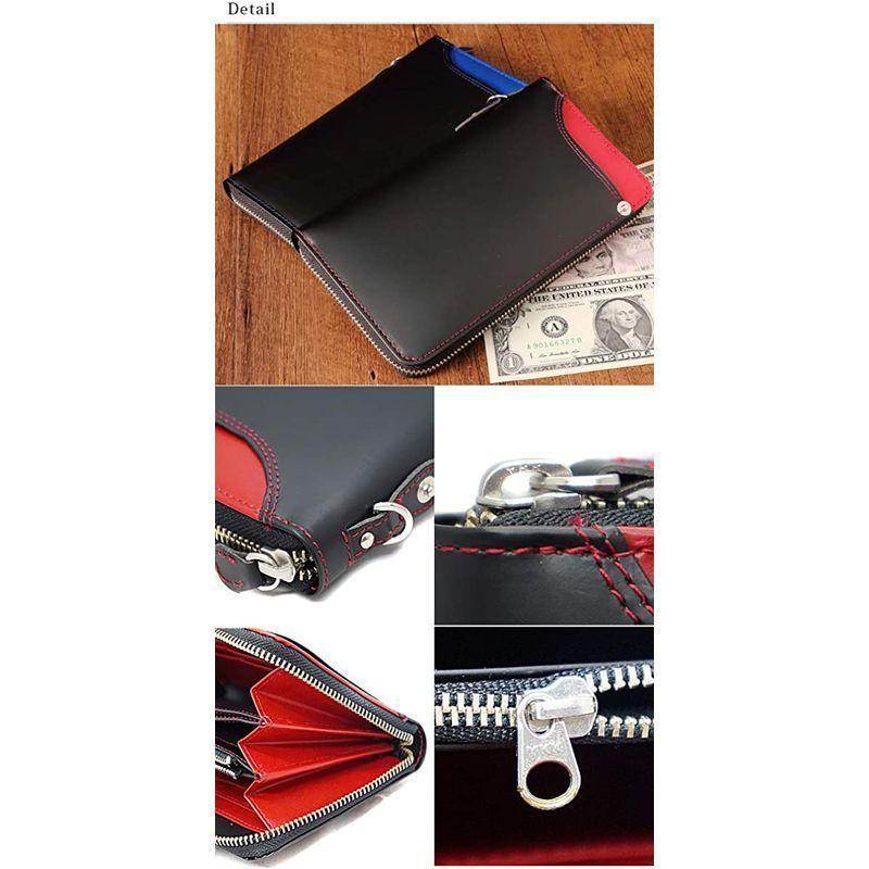 割引発見 メンズ 長財布 F ブラック ブルー ドイツ産 ブラン サイフ レディース ファスナー 大容量 薄型 ラウンドファスナー 本革 財布 レザー その他財布 Valleycountrymarket Com