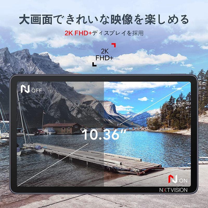 TCL (ティーシーエル) 10.36 インチ Android タブレット TCL TABMAX 10.4 タブレット 2K FHD  6G
