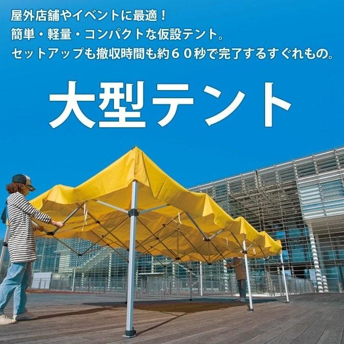 大型テント　テラモトかんたんてんと切妻型　1.8×2.7m　MZ-590-015-1　ガーデン用品　テラモト　学校　工場