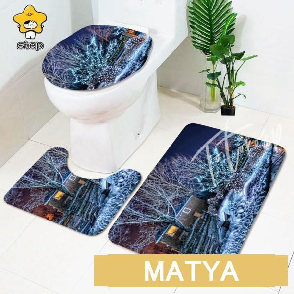 トイレマットセット 3点セット トイレマット バスマット トイレ