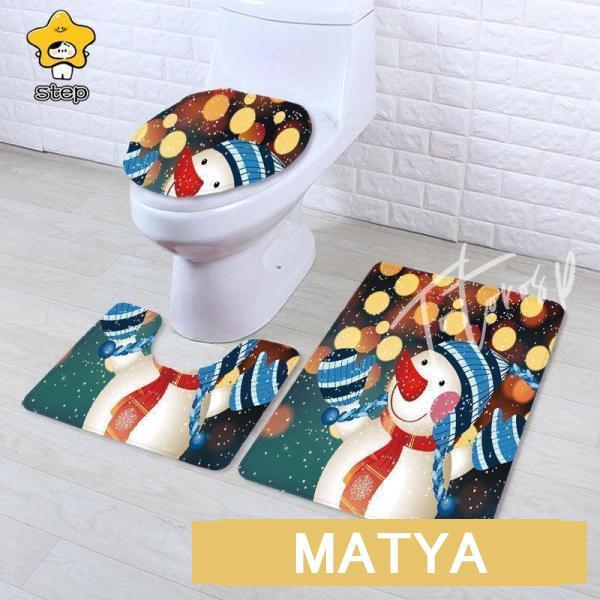 トイレマットセット 3点セット トイレマット バスマット トイレ