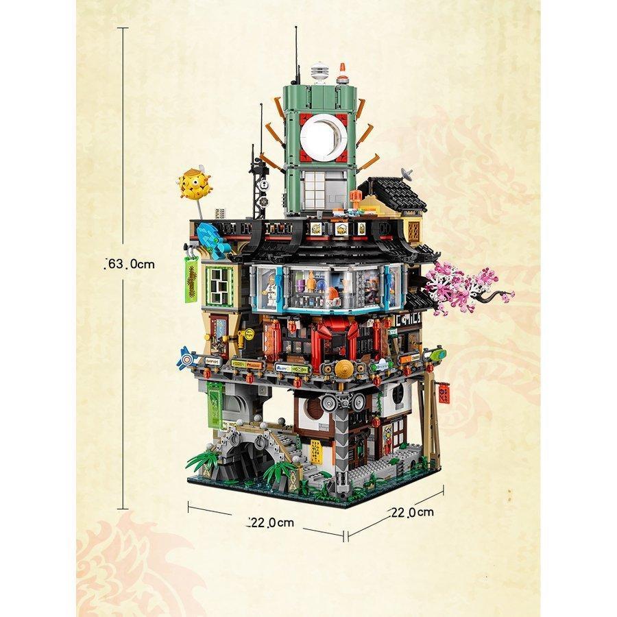 レゴ 互換 ブロック レゴ ニンジャゴーシティ 互換品 70620 プレゼント レゴ 海外倉庫から発送の為 箱の変形 破れ 崩れ等は郵送途中でやむを得ないです