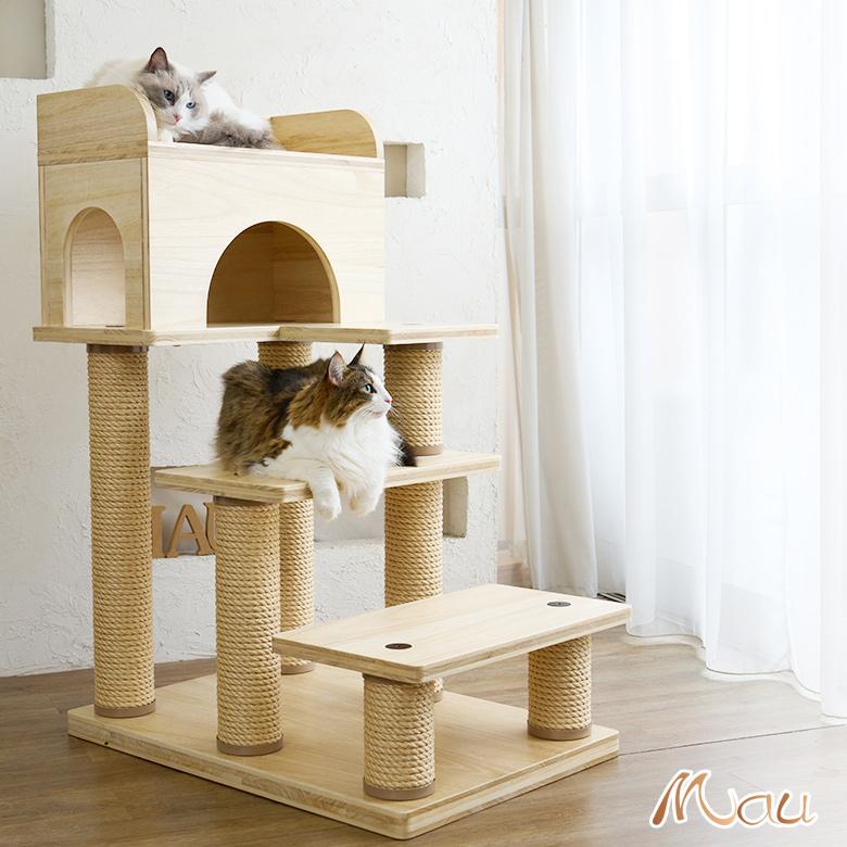 シニア　MAUタワーエスカリエ　キャットタワー　廃盤品 Mauタワー シニアエスカリエ 据え置き（中型・大型） キャット