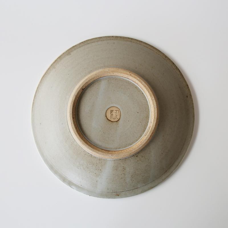 小石原焼 陶器 器 丸皿 大皿 プレート 皿 飛び鉋 原彦窯元 小石原焼 陶器 器 丸皿 大皿 プレート 皿 飛び鉋 原彦窯元