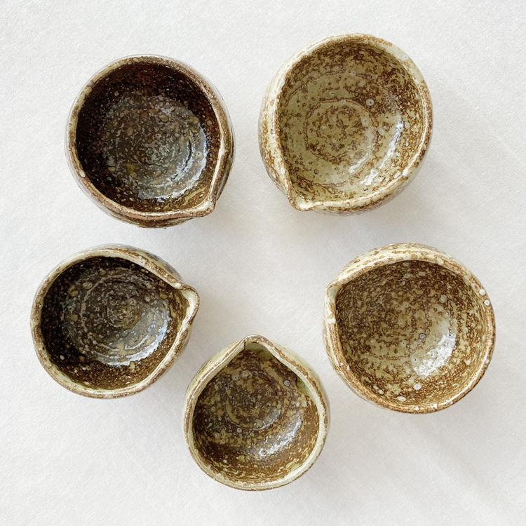 小皿 豆皿 片口小皿 口つき豆皿 醤油皿 薬味皿 取り皿 小鉢 陶器