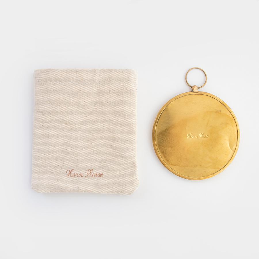 ハンドミラー コンパクトミラー ポケットミラー 携帯用 手鏡 鏡 ケース