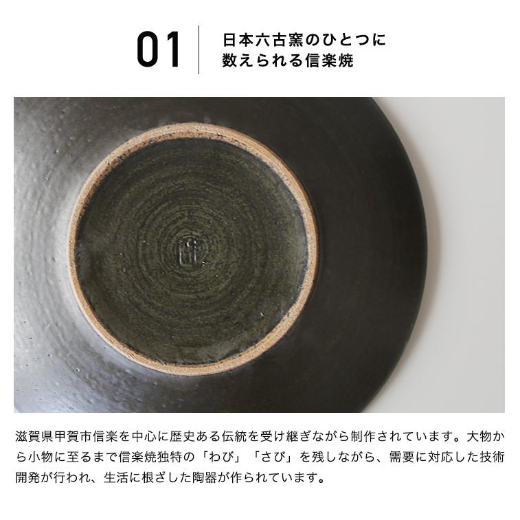 皿 食器丸皿 大皿 プレート リム皿 フラットプレート 陶磁器 信楽焼  CERAMIC サラダ 肉料理 魚料理 ギフト 日本製 RESTFOLK｜maum-shop｜08