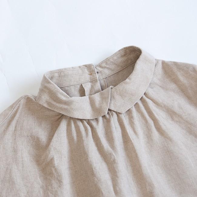 Veritecoeur ヴェリテクール リネン ドルマン ブラウス 日本製 Veritecoeur ブラウス ヴェリテクール 30%OFF SALE ST-027L