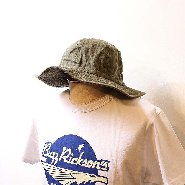 BUZZ RICKSON'SAVIATION ASSOCIATESO.D. HERRINGBONEARMY HATNo.BR02537 | BUZZ RICKSON'S | 01