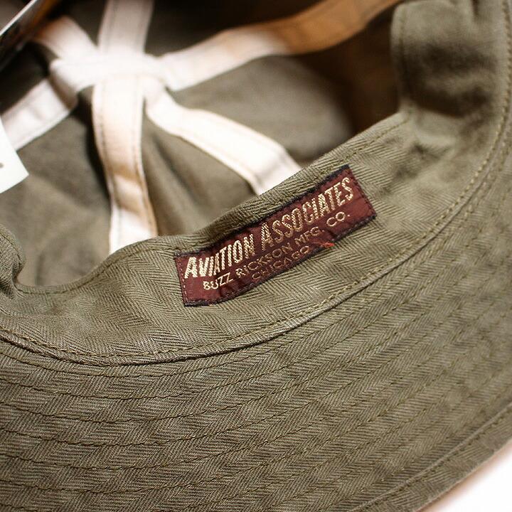 BUZZ RICKSON'SAVIATION ASSOCIATESO.D. HERRINGBONEARMY HATNo.BR02537 | BUZZ RICKSON'S | 02