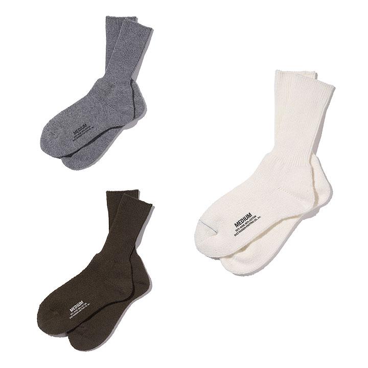 BUZZ RICKSONS バズリクソンズ 1PAIR SOCKS, WOOL “BUZZ RICKSON KNITTING CO., INC. ” No.BR02720 | BUZZ RICKSON'S | 04
