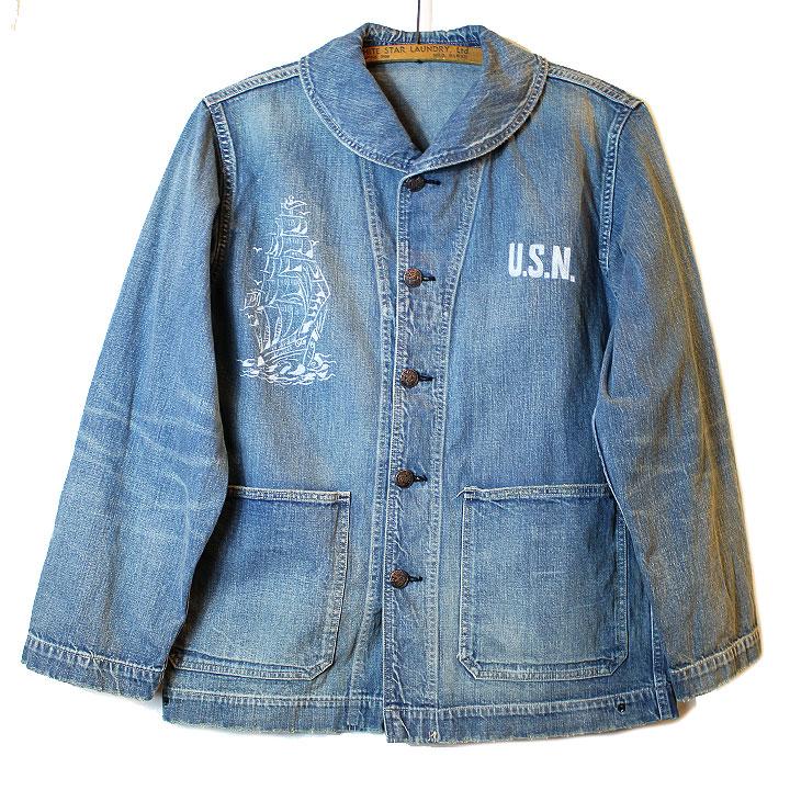 BUZZ RICKSON'S Buzz Rickson's×Mauna別注 U.S NAVY DUNGAREE JUMPER