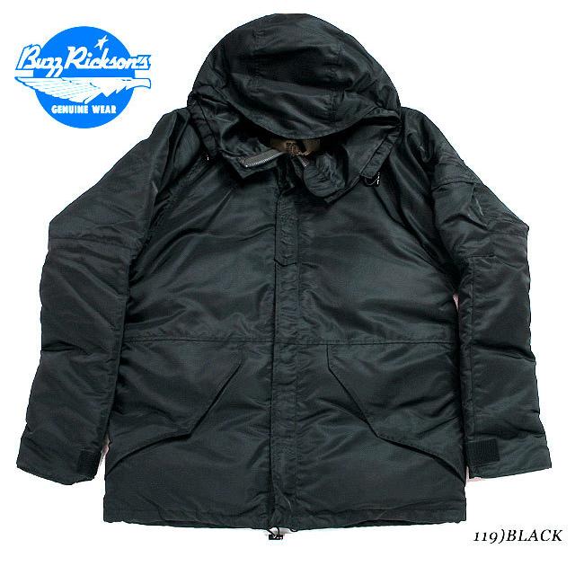 BUZZ RICKSON'S WILLIAM GIBSON BLACK ECWCS ダウンジャケット BUZZ RICKSON'S WILLIAM GIBSON BLACK ECWCS ダウンジャケット