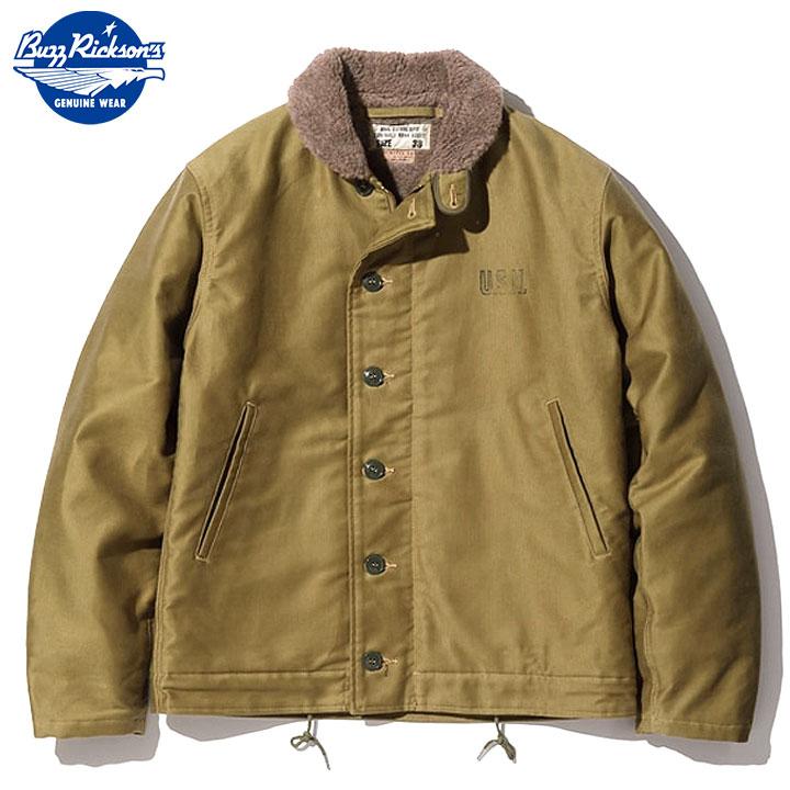 BUZZ RICKSON'S Type N-1 Khaki “NAVY DEPARTMENT DEMOTEX-ED” No.BR15345 | BUZZ RICKSON'S