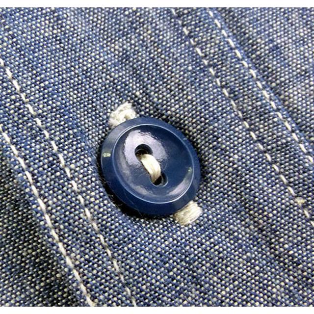 BUZZ RICKSON'S バズリクソンズ BLUE CHAMBRAY WORK SHIRTS No.BR25995