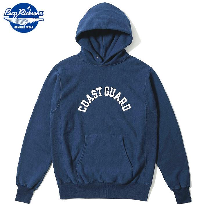 BUZZ RICKSON'S HORIZONTAL KNITTING SWEAT PARKA COAST GUARD” No.BR69443 | BUZZ RICKSON'S