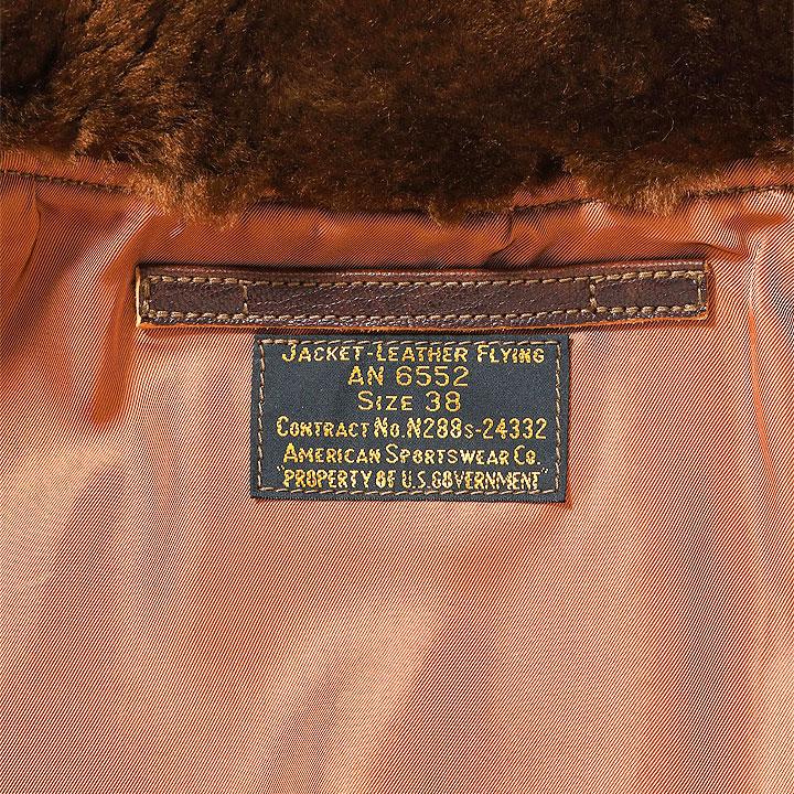 BUZZ RICKSON'S Type AN6552 “AMERICAN SPORTSWEAR CO.” Style No.BR80661 | BUZZ RICKSON'S | 03