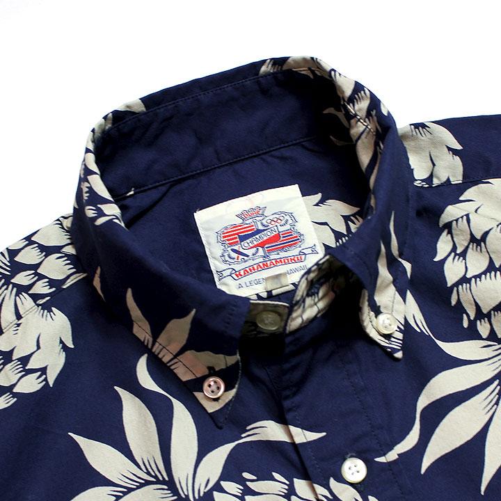 DUKE KAHANAMOKU×MAUNA別注 COTTON S/S 2023SS PULLOVER SHIRT "DUKE'S PINEAPPLE" Style No.DK37811MGPO｜maunakeagalleries｜05