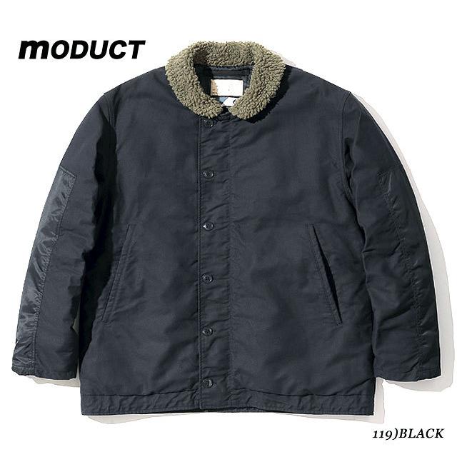 MODUCT N-1 STUFFED “MODUCT MFG. CO.” No.MO14879-119(BLACK) | BUZZ RICKSON'S