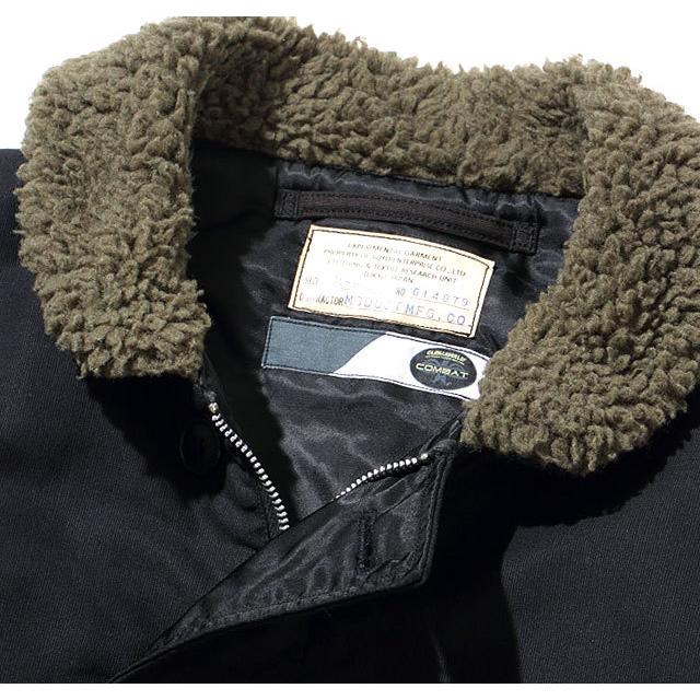 MODUCT N-1 STUFFED “MODUCT MFG. CO.” No.MO14879-119(BLACK) | BUZZ RICKSON'S | 04