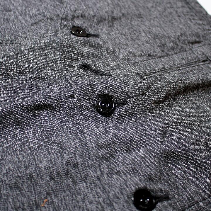 SUGAR CANE CANEシュガーケーン9oz. BLACK COVERT WORK VESTStyle No