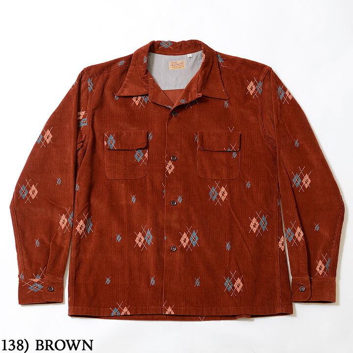 STYLE EYES スタイルアイズ 50's ROCKABILLY CORDUROY L/S SPORTS ...
