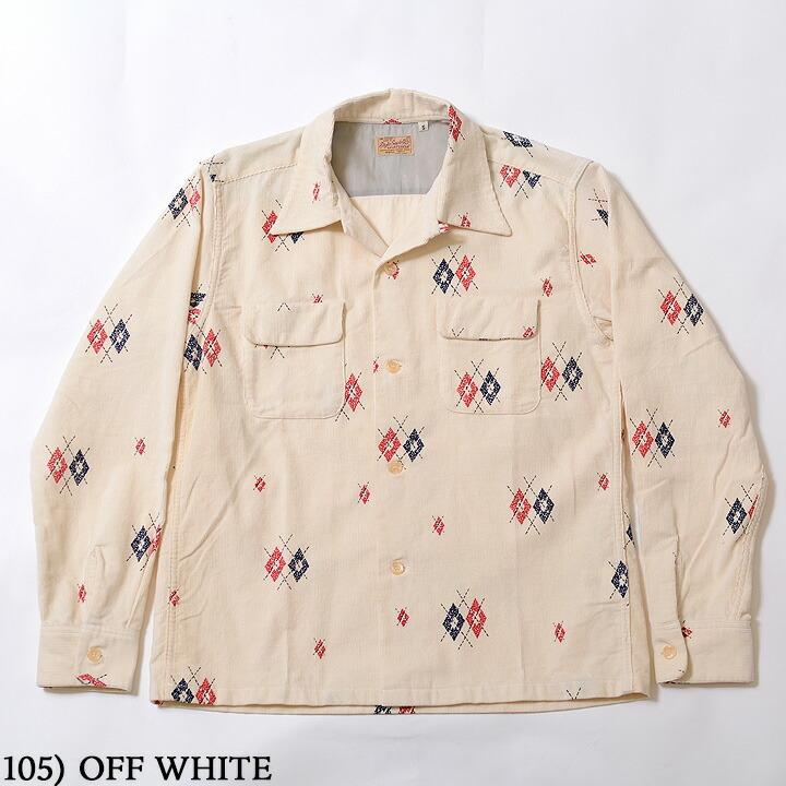 STYLE EYES スタイルアイズ 50's ROCKABILLY CORDUROY L/S SPORTS ...