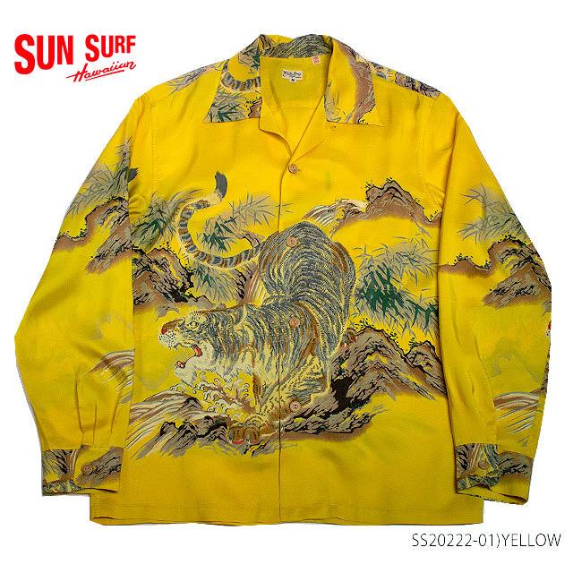 SUN SURF サンサーフSPECIAL EDITION実名復刻PALM BREEZE TOGSSILK L/S 