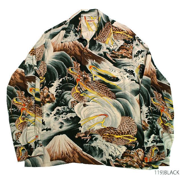 SUN SURF サンサーフ アロハシャツRAYON L/S