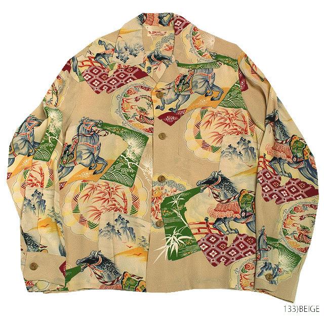 SUN SURF サンサーフ アロハシャツRAYON L/S