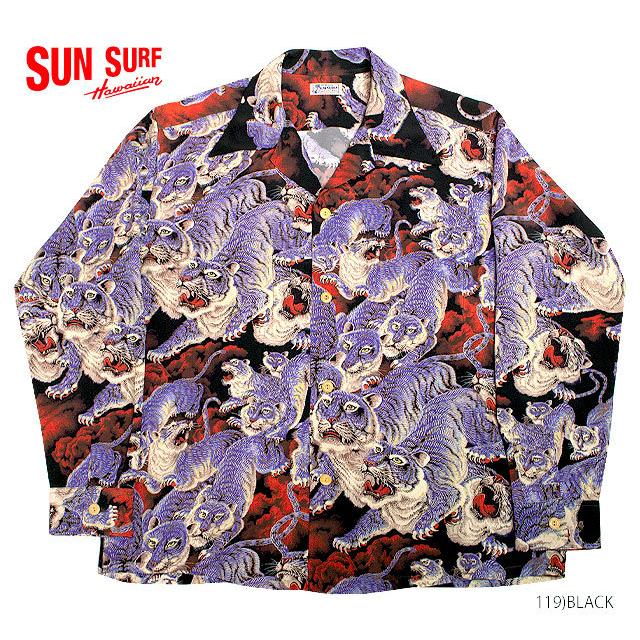SUN SURF SURF×別注 サンサーフ RAYON L/S SPECIAL EDITION KALAKAUA 