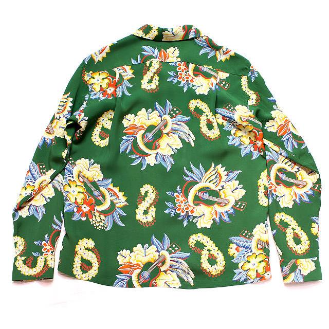 SUN SURFRAYON L/S"MACINTOSH UKULELE"Style No.SS28555｜maunakeagalleries｜02