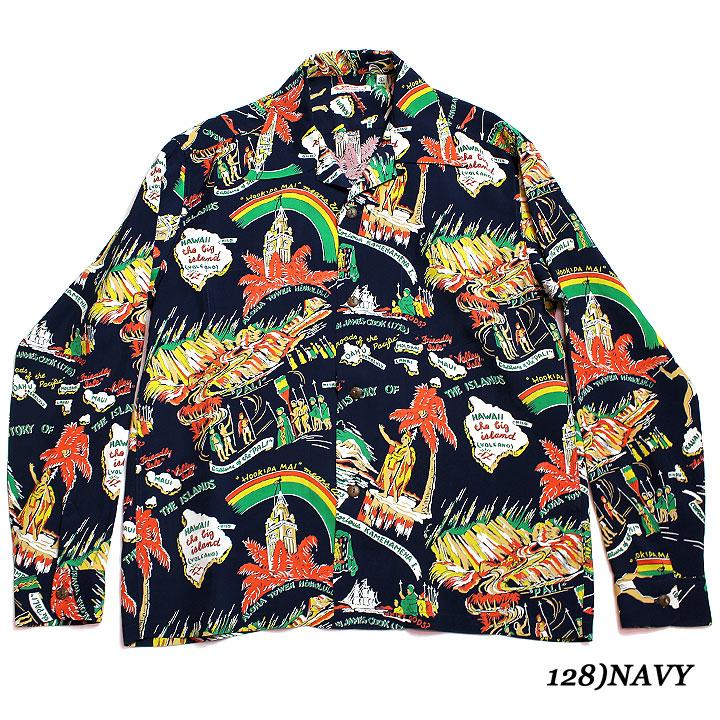 SUN SURF RAYON L/S 2023SS "HISTORY OF THE ISLANDS" Style No.SS29003｜maunakeagalleries｜03