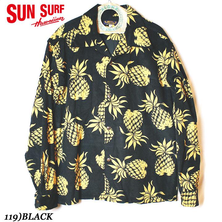 SUN SURF サンサーフ 2025FW COTTON CORDUROY L/S HAWAIIAN SHIRT