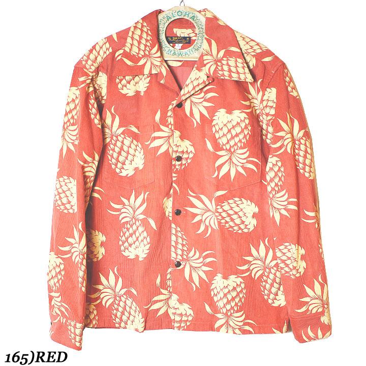 SUN SURF サンサーフ 2025FW COTTON CORDUROY L/S HAWAIIAN SHIRT